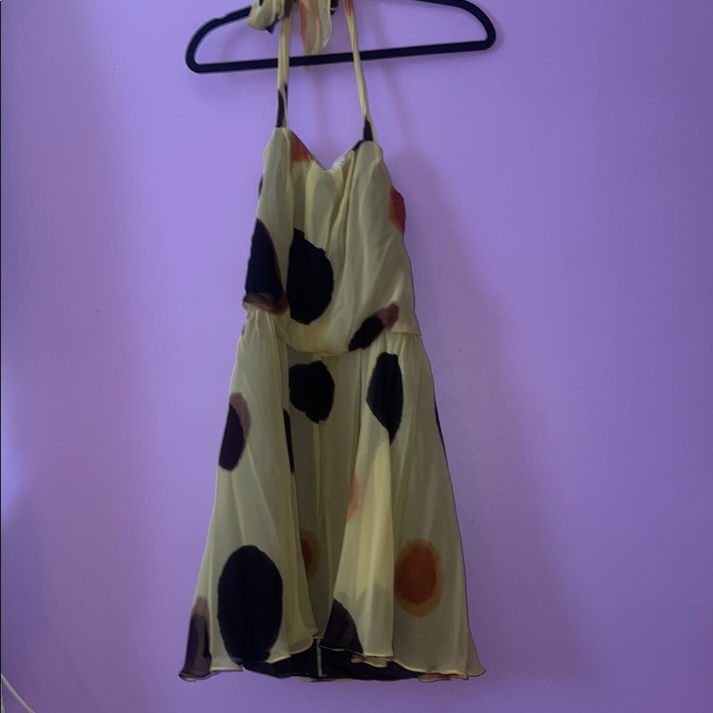 Polka Dot Halter Dress